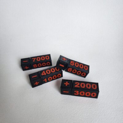 Set de Marcadores de Ataque para TCG